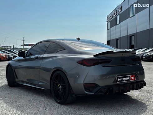 Infiniti Q60 2018 серый - фото 8