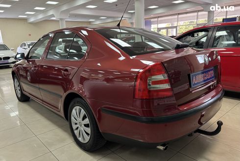 Skoda Octavia 2008 вишневый - фото 5