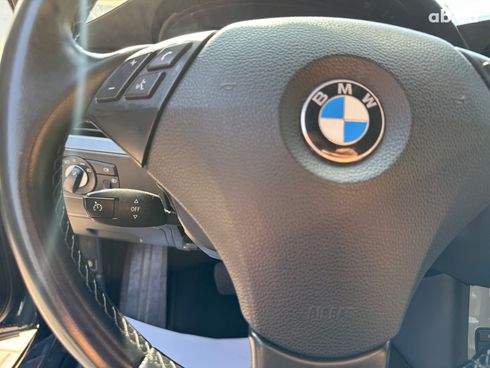 BMW 5 серия 2008 черный - фото 21