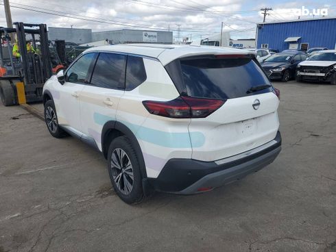 Nissan Rogue 2021 белый - фото 8