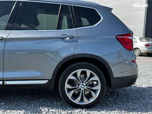 BMW X3 2016 серый - фото 6