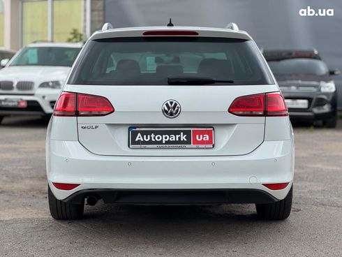 Volkswagen Golf 2015 белый - фото 10