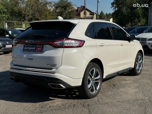 Ford Edge 2018 белый - фото 16