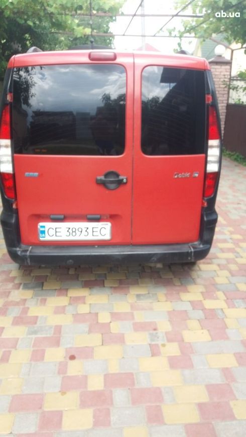 Fiat Doblo 2002 красный - фото 2