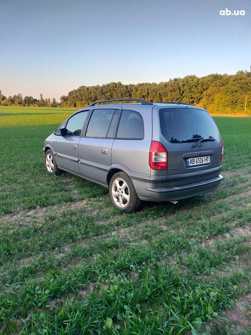 Opel Zafira 2004 серый - фото 15
