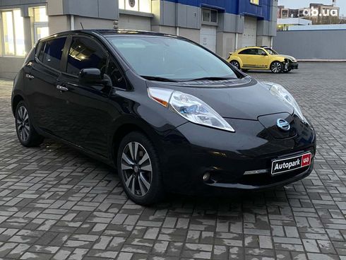 Nissan Leaf 2014 черный - фото 3