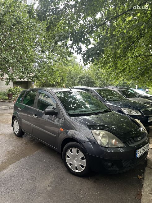Ford Fiesta 2008 серый - фото 8