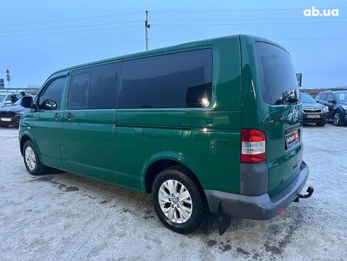 Volkswagen T5 (Transporter) 2011 зеленый - фото 5