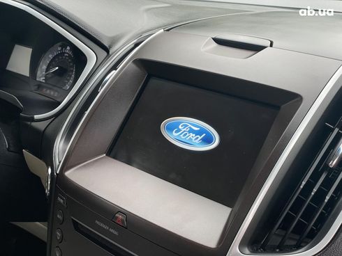 Ford Edge 2017 синий - фото 22