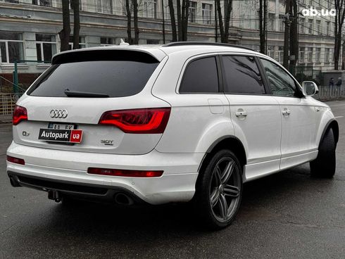 Audi Q7 2015 белый - фото 13