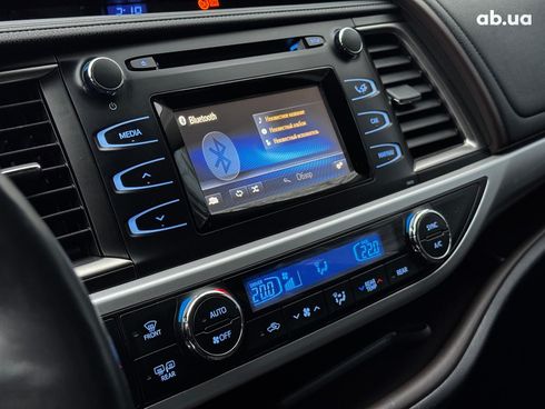 Toyota Highlander 2016 серый - фото 21