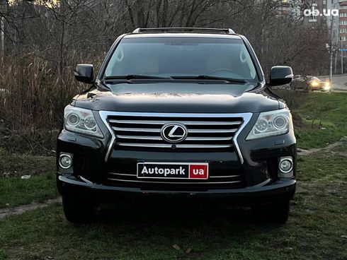 Lexus lx 570 2013 черный - фото 2