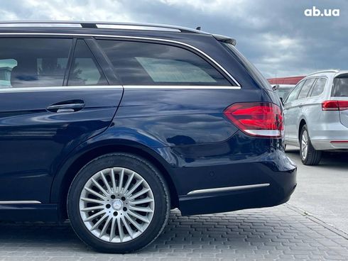 Mercedes-Benz E-Класс 2014 синий - фото 14