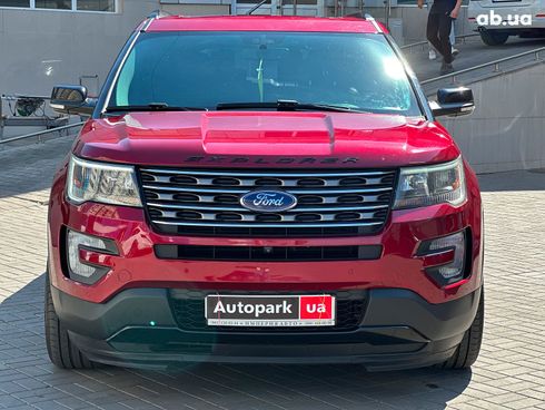 Ford Explorer 2017 красный - фото 3