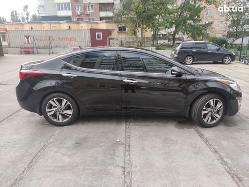 Hyundai Elantra 2015 черный - фото 8