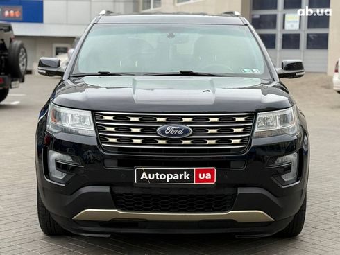 Ford Explorer 2016 черный - фото 2