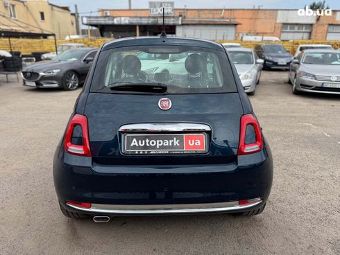 Fiat 500 2021 синий - фото 4