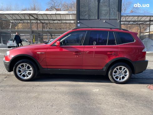 BMW X3 2005 красный - фото 6