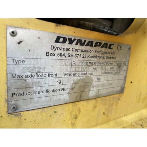 Dynapac CC 424 2008 - фото 6