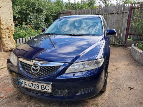 Mazda 6 2005 синий - фото 5