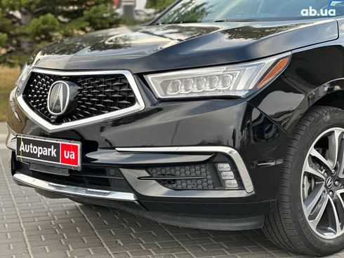 Acura MDX 2018 черный - фото 2