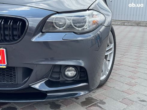 BMW 5 серия 2015 серый - фото 9
