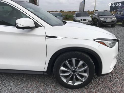 Infiniti QX50 2020 белый - фото 4