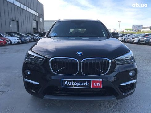 BMW X1 2017 черный - фото 2