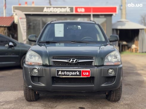 Hyundai Tucson 2008 зеленый - фото 3