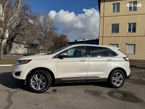 Ford Edge 2015 белый - фото 2