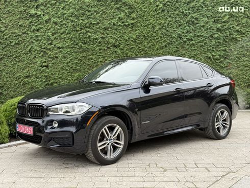 BMW X6 2018 синий - фото 16