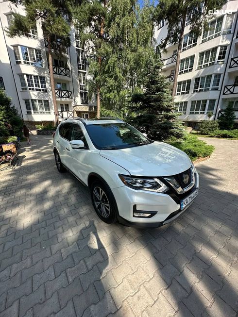 Nissan Rogue 2017 белый - фото 7