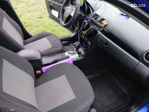 Mazda 3 2007 синий - фото 6