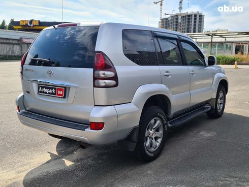 Toyota Land Cruiser Prado 2008 серый - фото 6