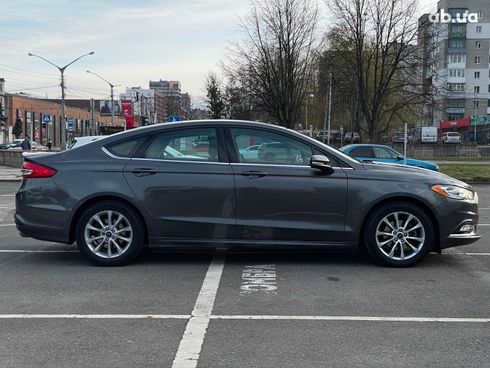 Ford Fusion 2016 серый - фото 12