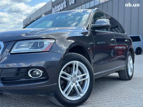 Audi Q5 2014 серый - фото 2