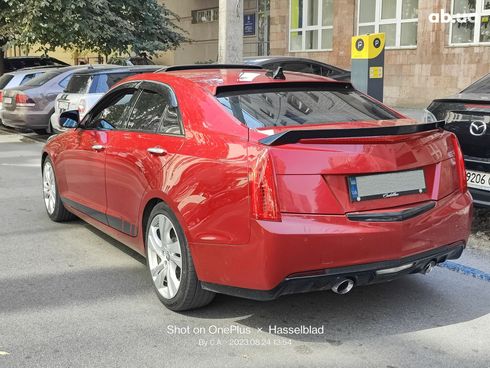 Cadillac ATS 2013 красный - фото 2