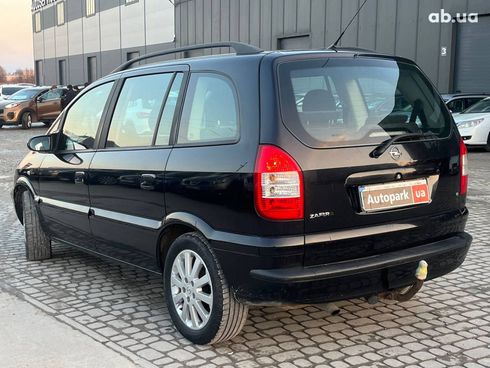 Opel Zafira 2005 черный - фото 20