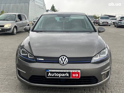Volkswagen e-Golf 2015 серый - фото 3