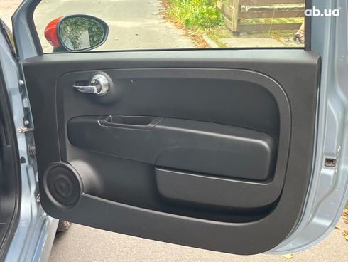 Fiat 500E 2014 синий - фото 52