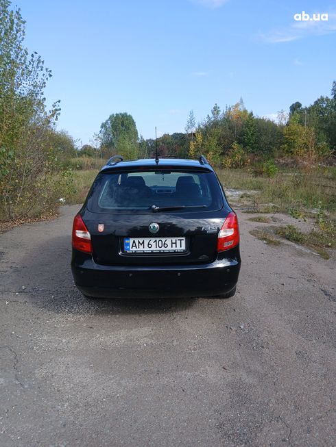 Skoda Fabia 2008 черный - фото 15