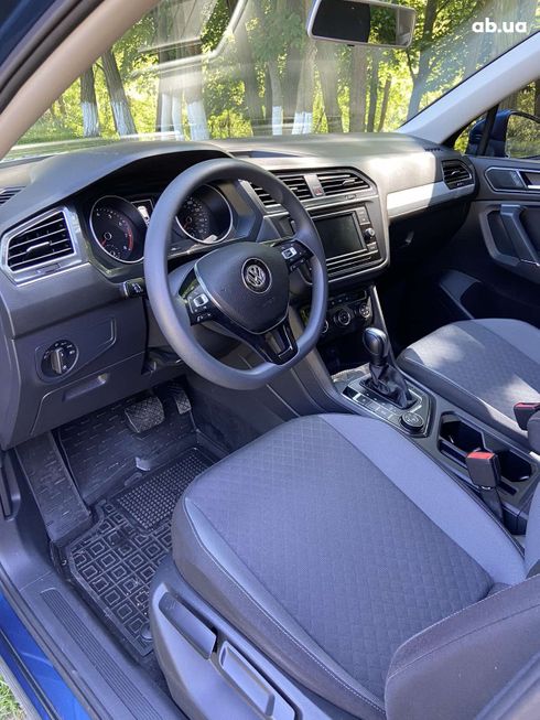 Volkswagen Tiguan Allspace 2017 синий - фото 14