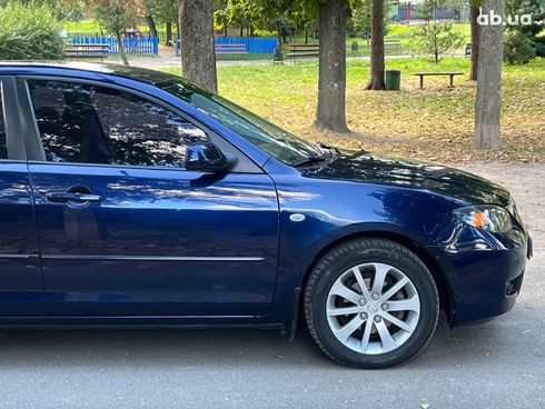 Mazda 3 2008 синий - фото 14