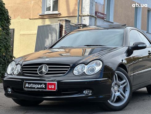 Mercedes-Benz CLK-Класс 2002 черный - фото 2