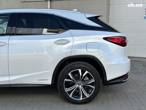 Lexus rx 450 h 2021 белый - фото 11