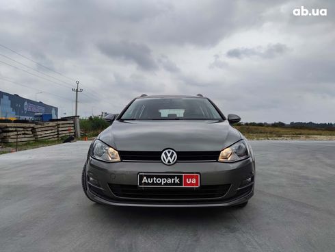 Volkswagen Golf 2016 серый - фото 2