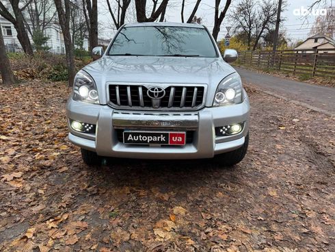 Toyota Land Cruiser Prado 2007 серый - фото 2
