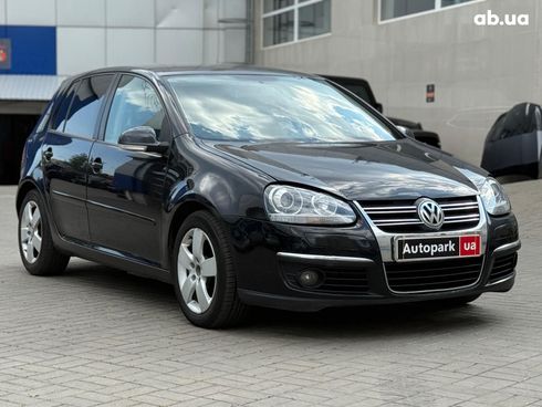 Volkswagen Golf 2004 черный - фото 3