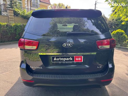 Kia Sedona 2014 синий - фото 21