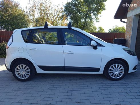 Renault Scenic 2013 белый - фото 7